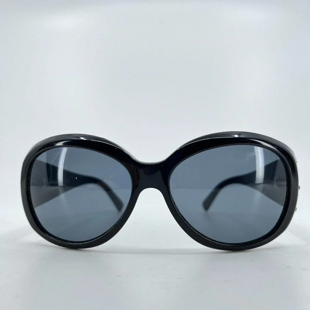 Salvatore Ferragamo Sunglasses Frames 2147-B 101 Black Silver 56-15-130 H7106‎